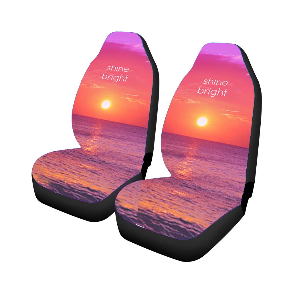 Shine Bright Car Front Seat Covers