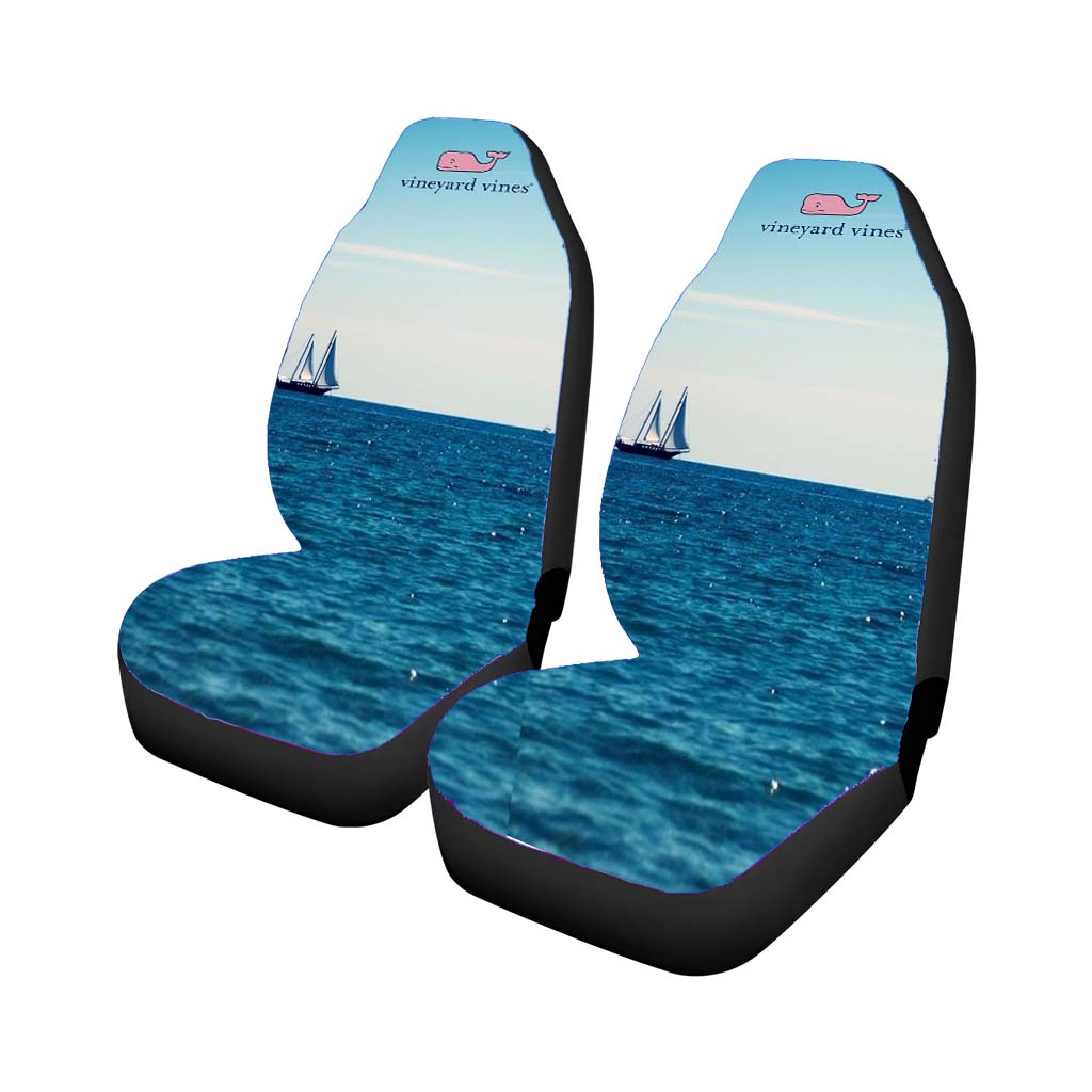 Ship Vineyard Vines Car Front Seat Covers