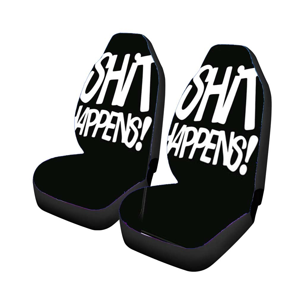 Shit Happens Car Front Seat Covers
