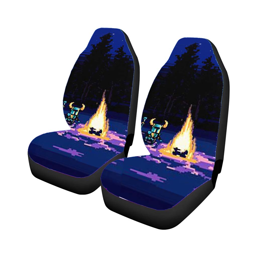 Shovel Knight Bonfire Car Front Seat Covers