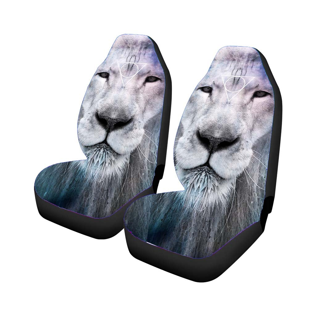 Simba White Triangle Car Front Seat Covers