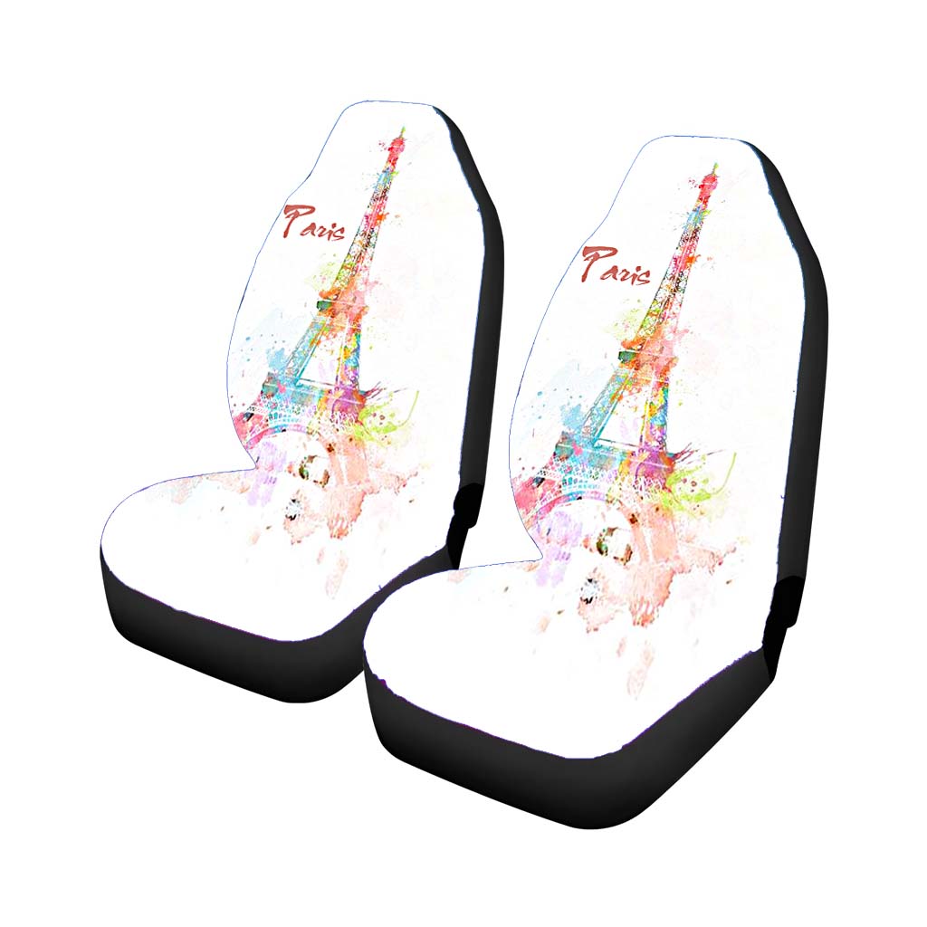 Simple Paris Design Car Front Seat Covers