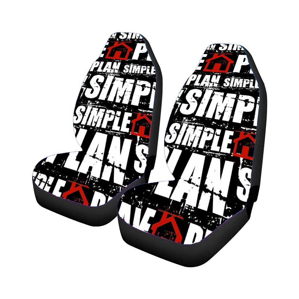 Simple Plan Many Pattern Car Front Seat Covers