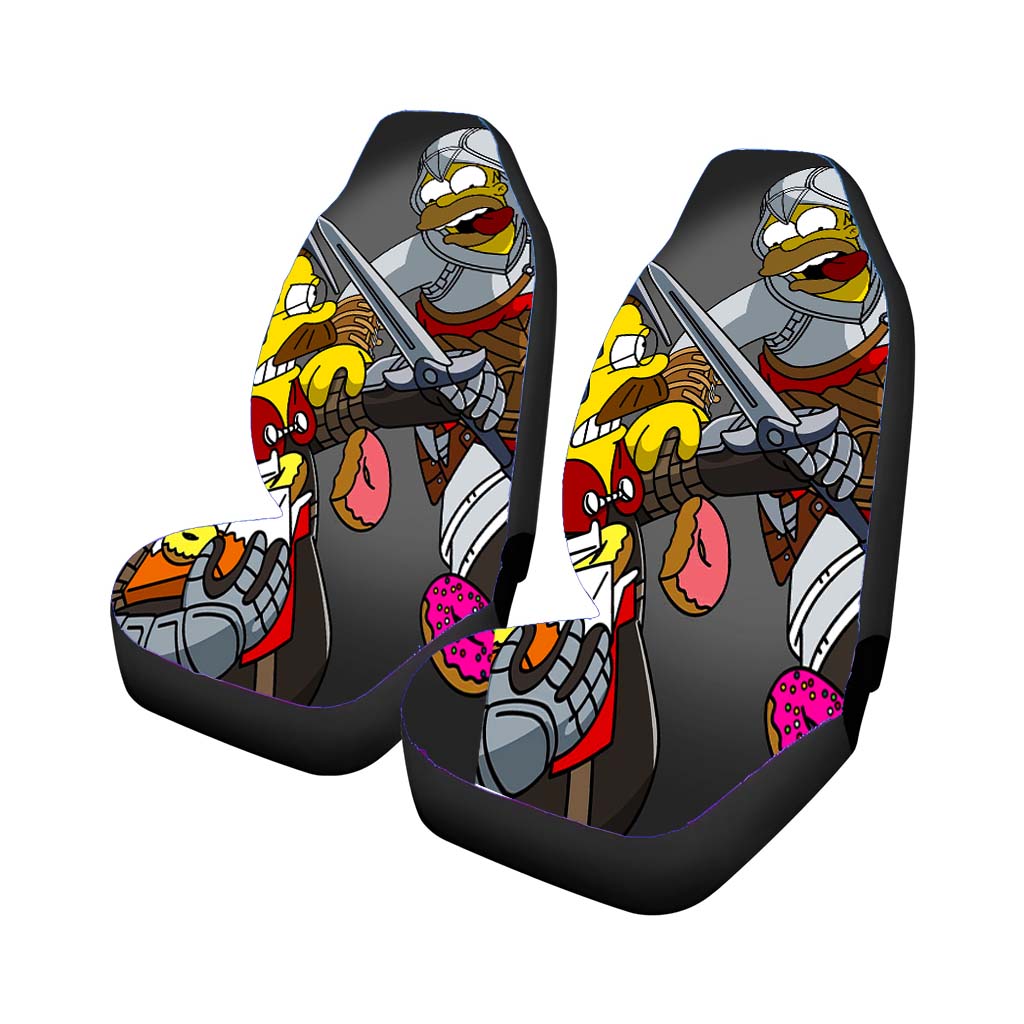Simpsons Assassin'S Creed Car Front Seat Covers