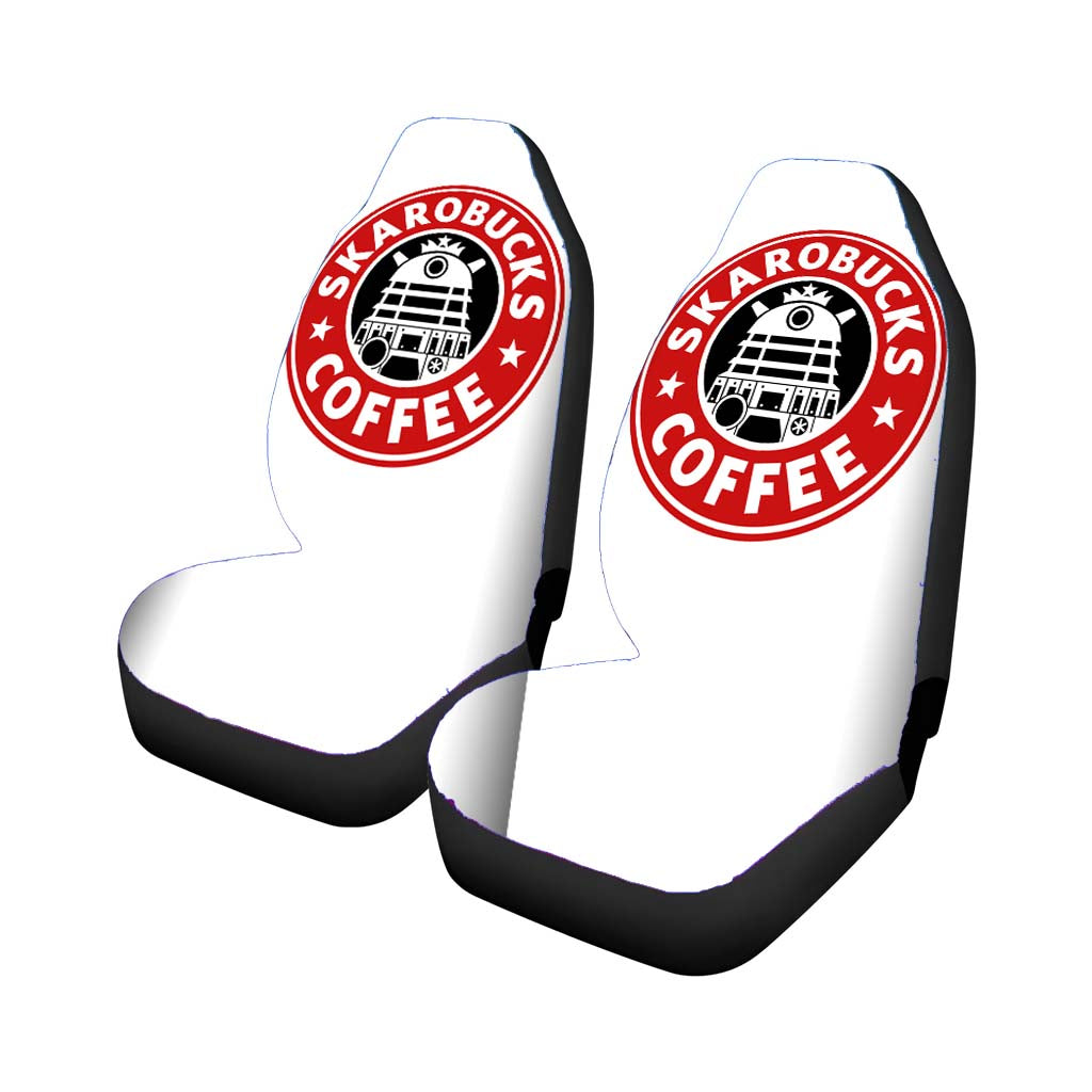 Skarobucks Red Car Front Seat Covers