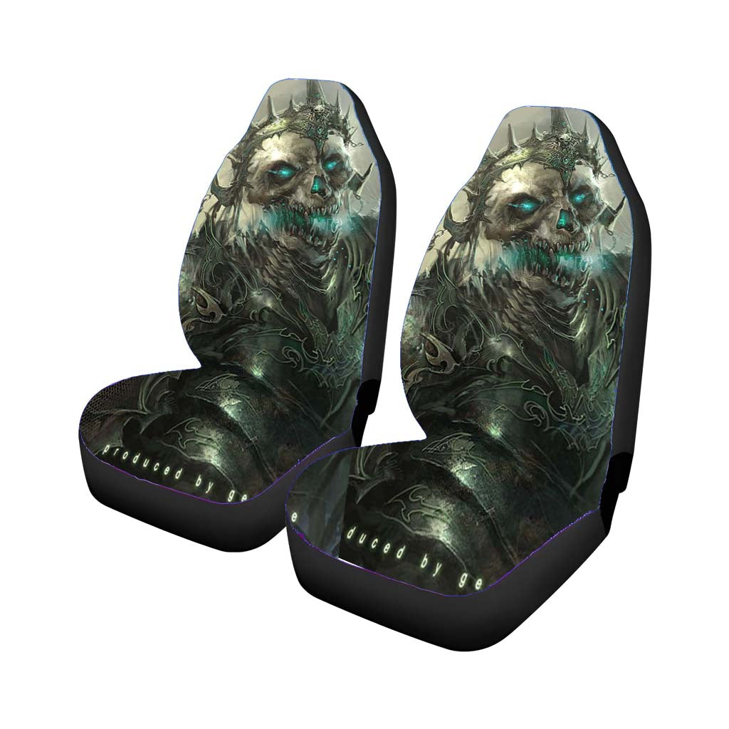 Skeleton King Car Front Seat Covers