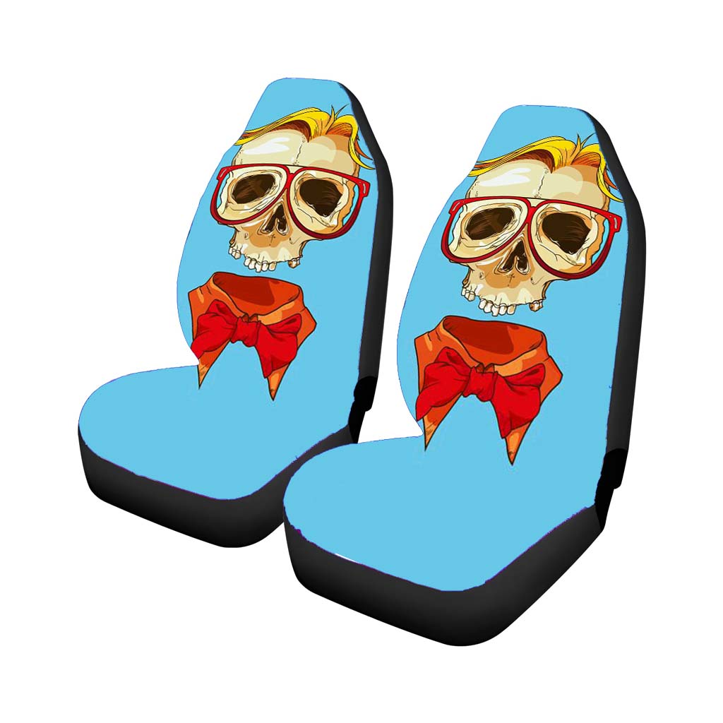Skull Classy Car Front Seat Covers