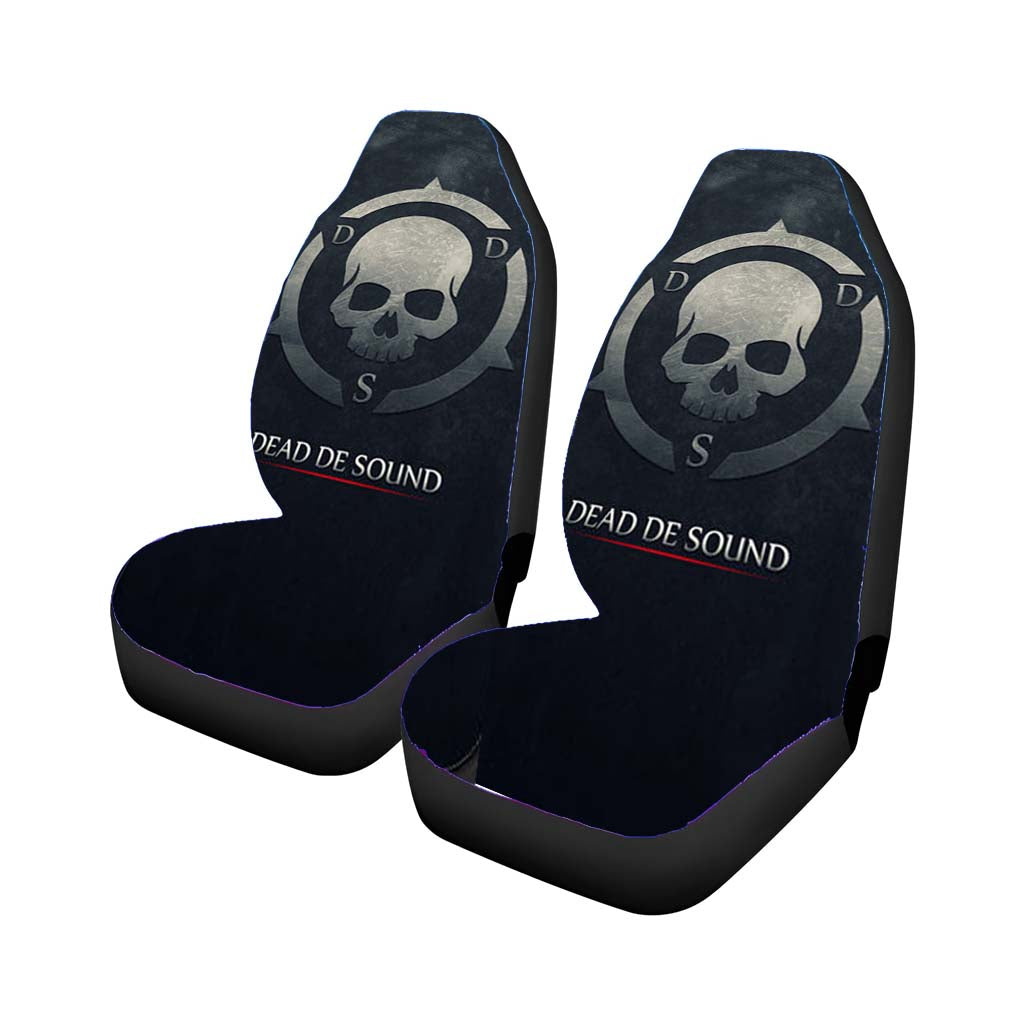 Skull Dead De Sound Car Front Seat Covers