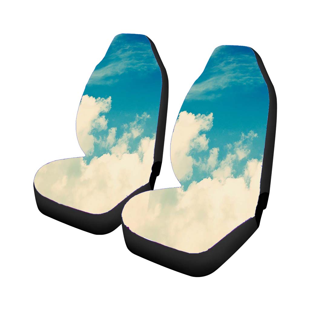 Sky Best Viem Blue Car Front Seat Covers