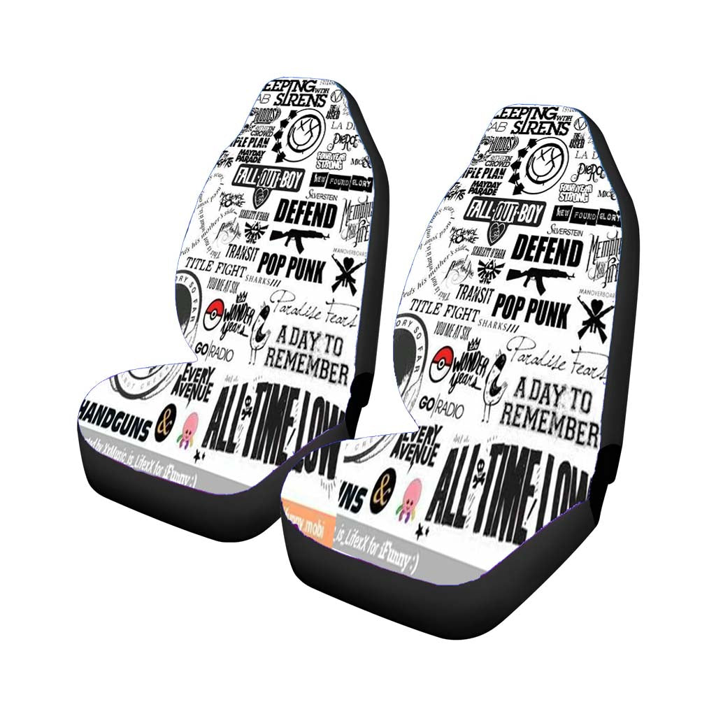 Sleeping Sirens Car Front Seat Covers