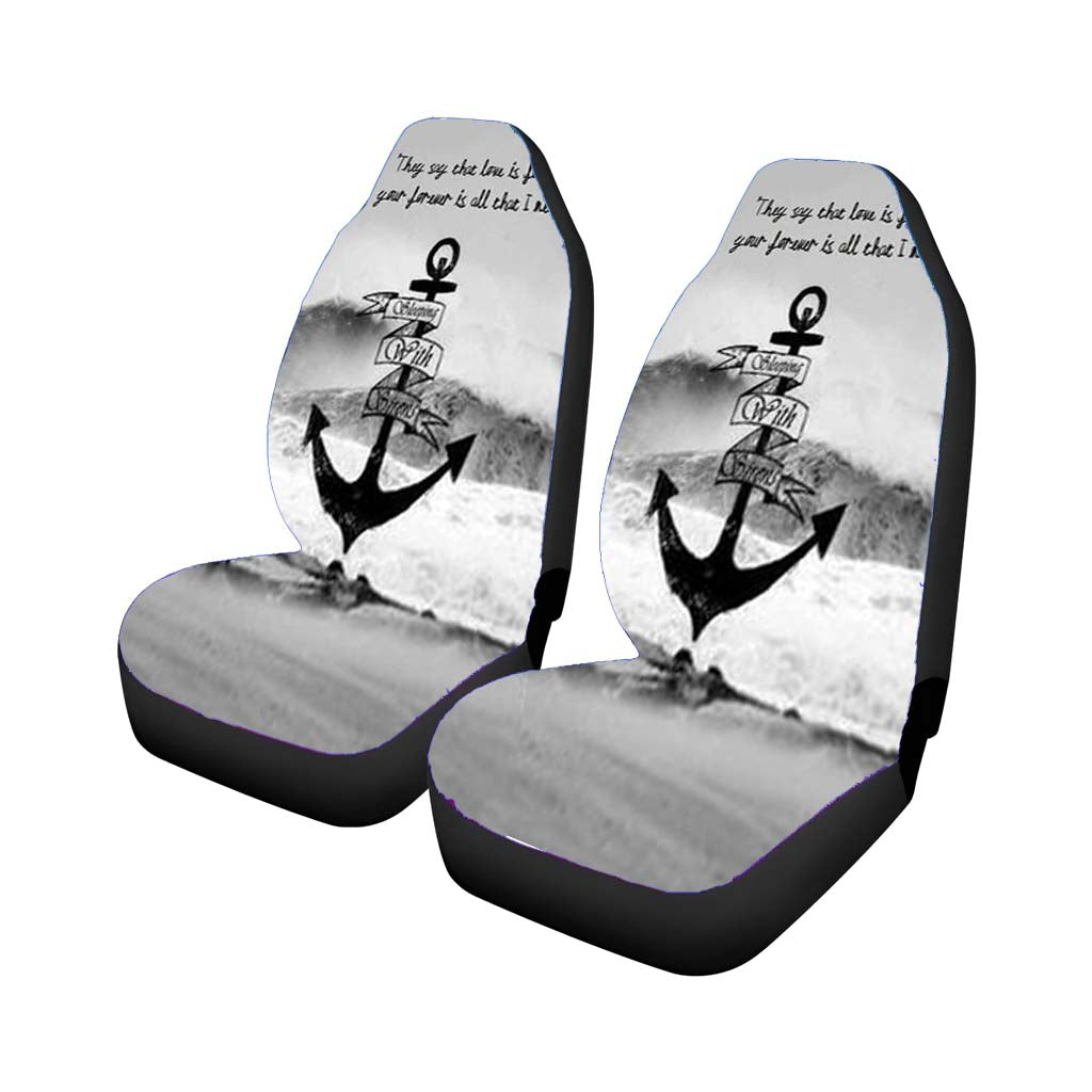 Sleeping With Sirens Ice Car Front Seat Covers