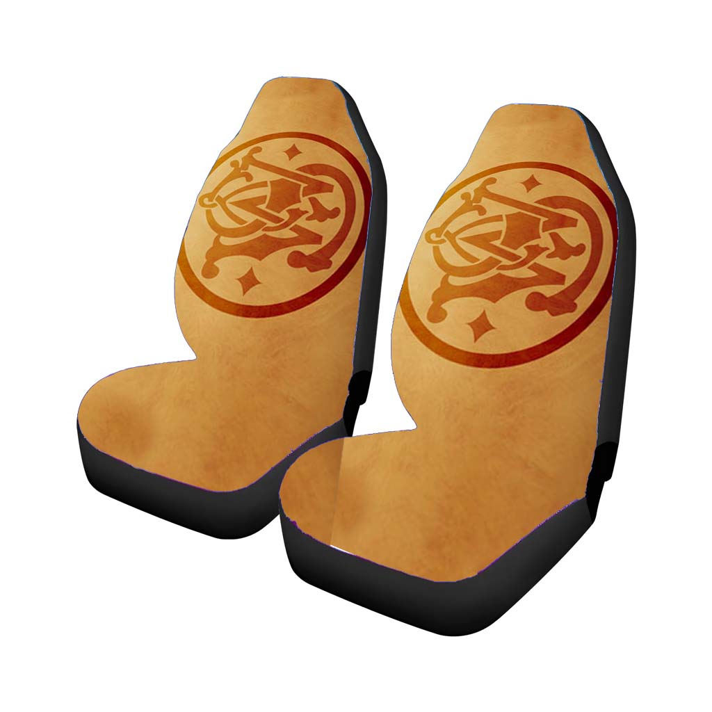 Smith And Wesson Logo Car Front Seat Covers