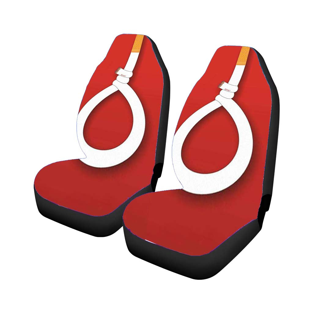Smoking Equals Death Car Front Seat Covers