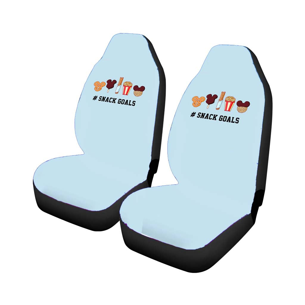 Snack Goals Car Front Seat Covers
