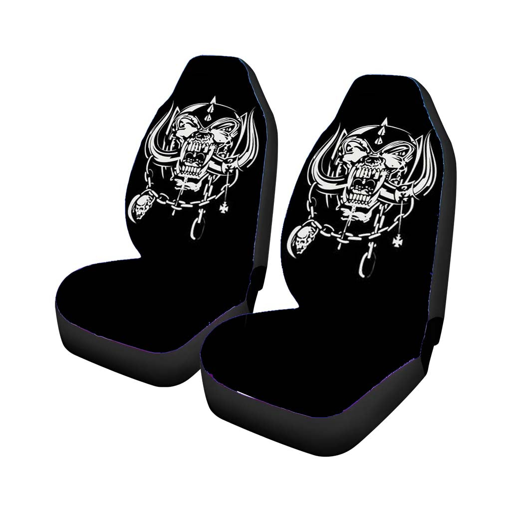 Snaggletooth Car Front Seat Covers