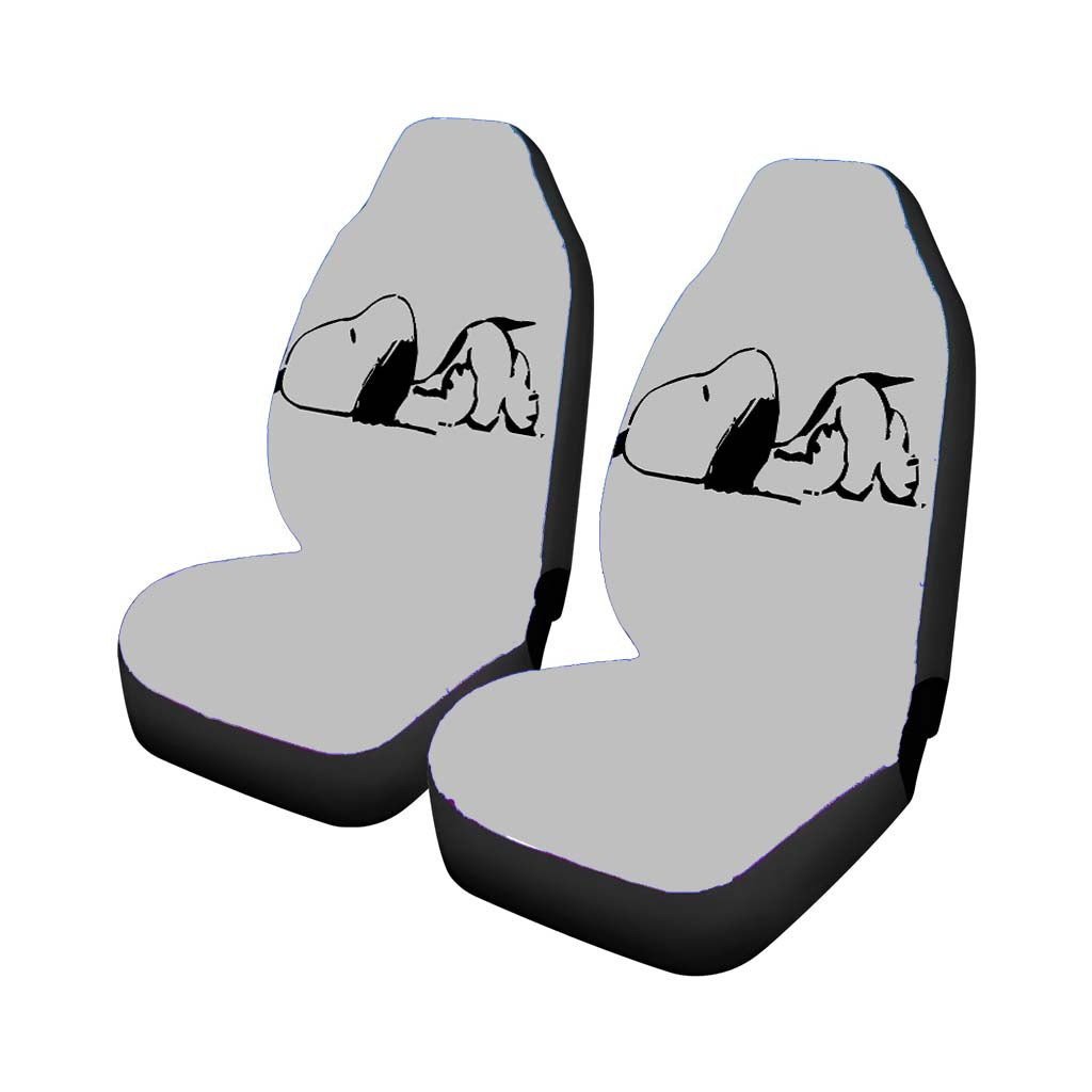 Snoopy Dog Car Front Seat Covers