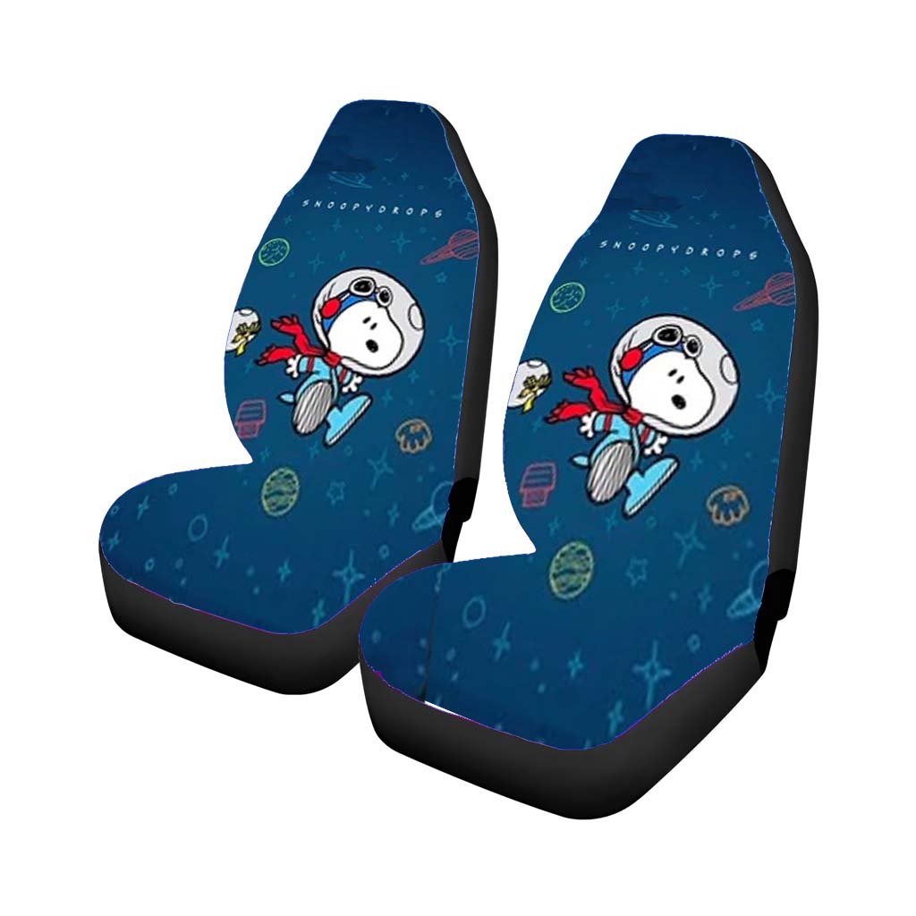 Snoopy Drops Car Front Seat Covers