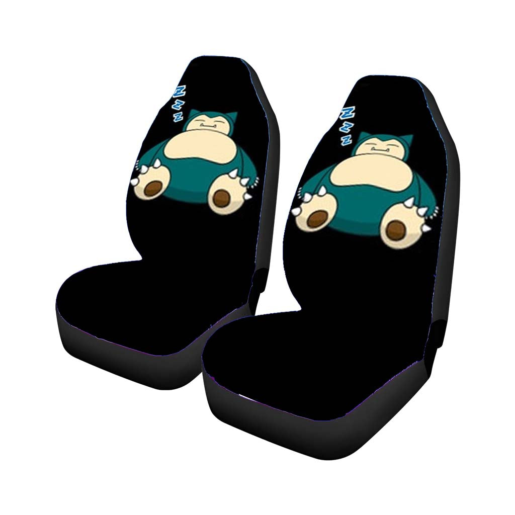 Snorlax Car Front Seat Covers