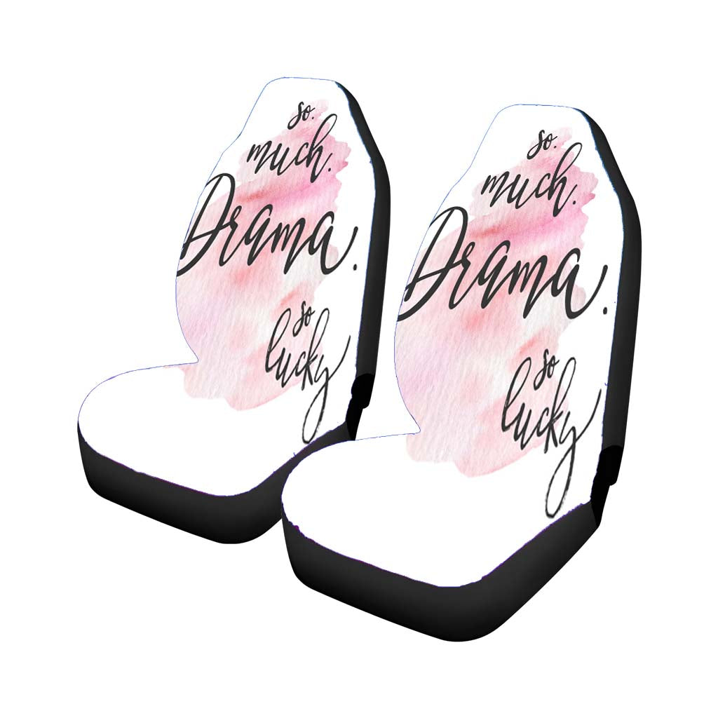 So Much Drama Car Front Seat Covers