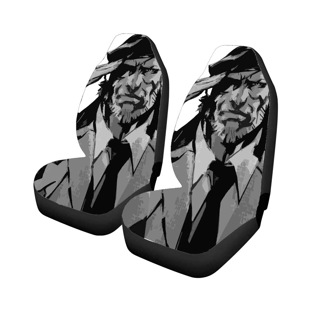 Solid Snake Metal Gear Car Front Seat Covers