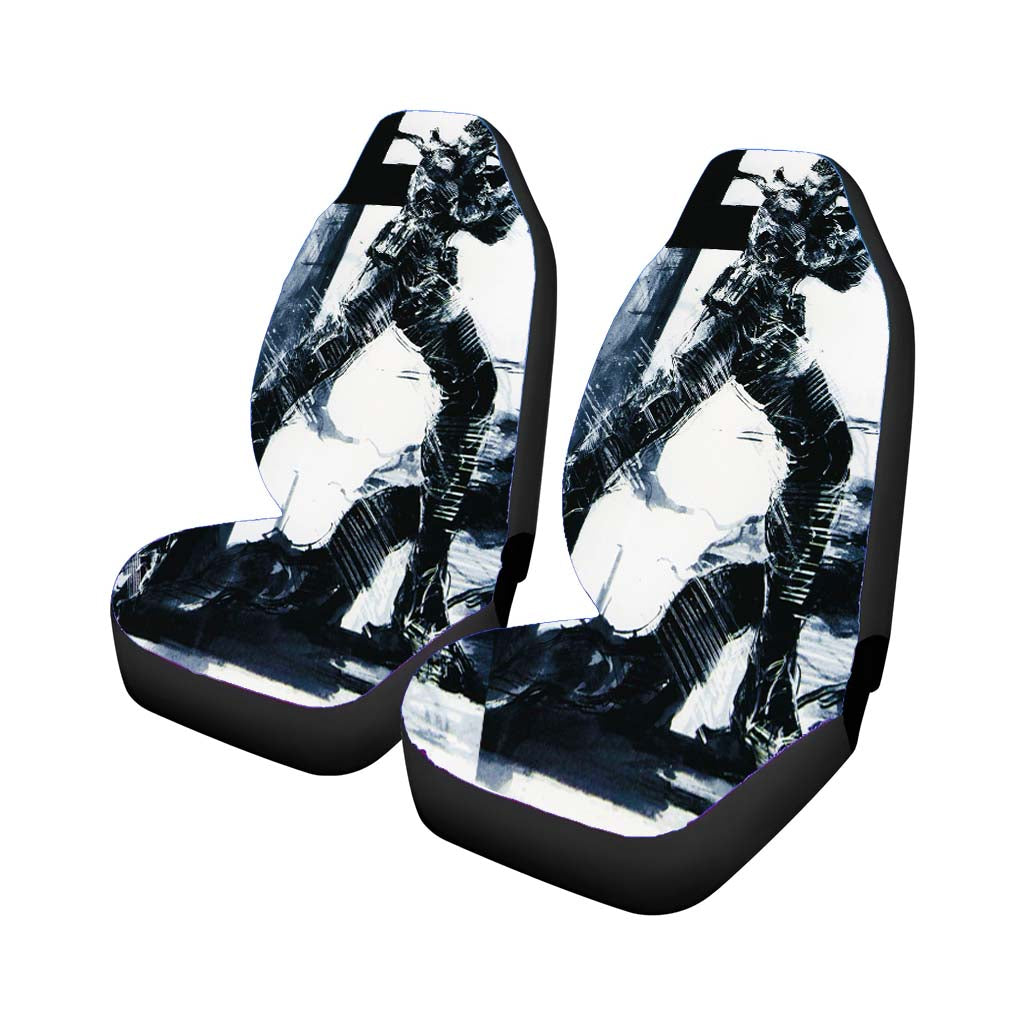 Solid Snake Metal Gear Solid Car Front Seat Covers