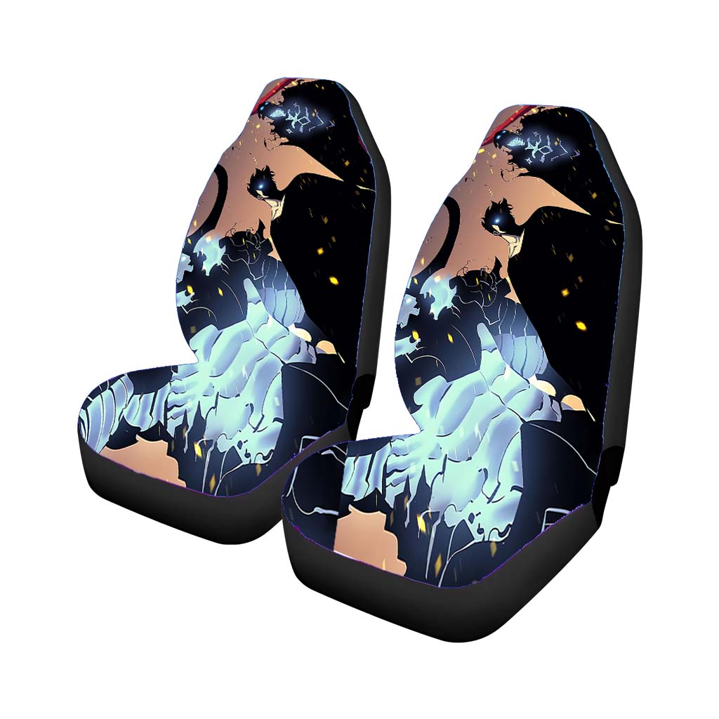 Solo Leveling Sung Jin Woo Igris Iron Car Front Seat Covers