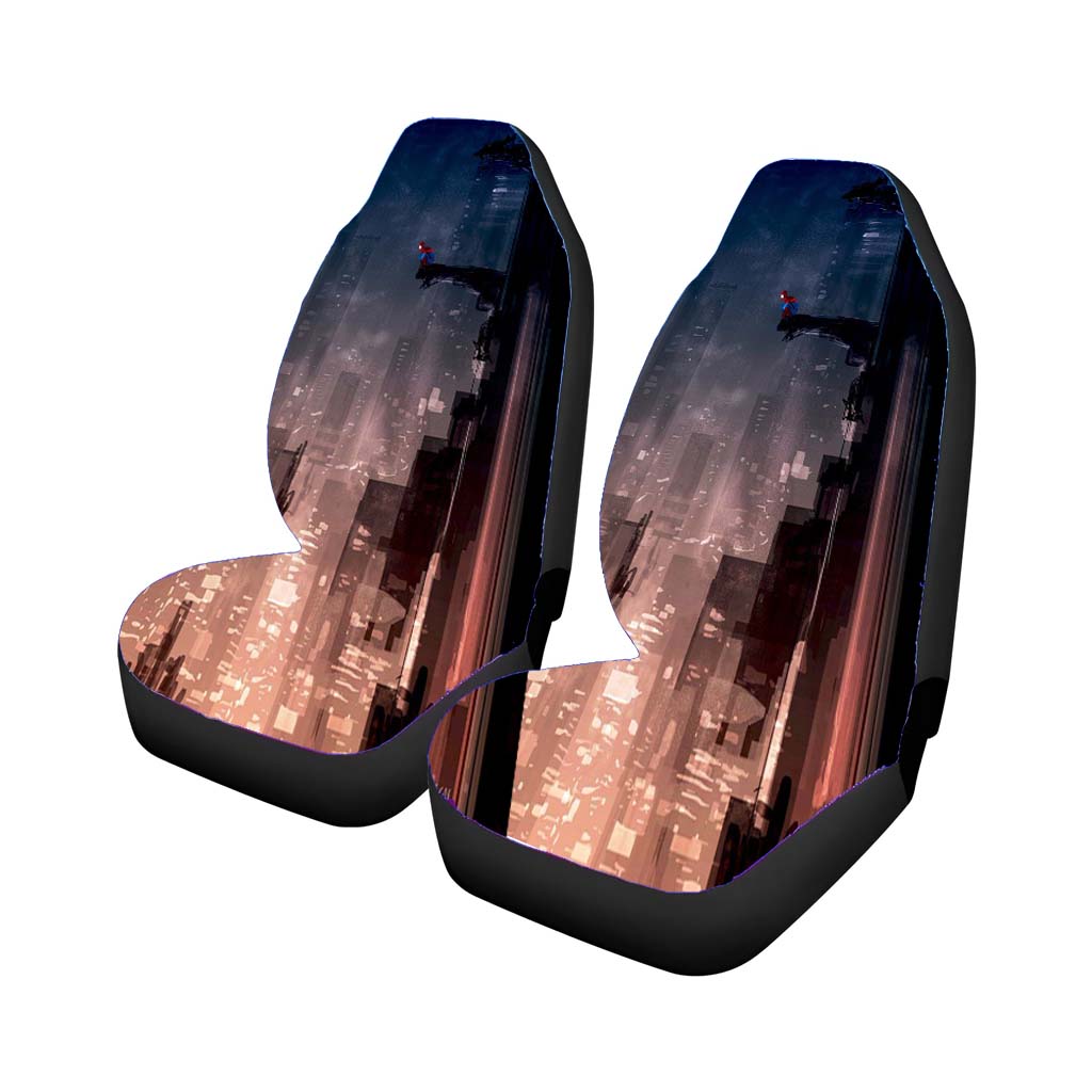 Some Awesome Spiderman Car Front Seat Covers