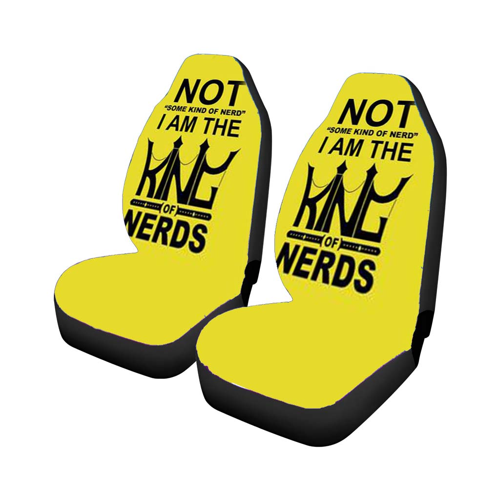 Some Kind Of Nerd Car Front Seat Covers
