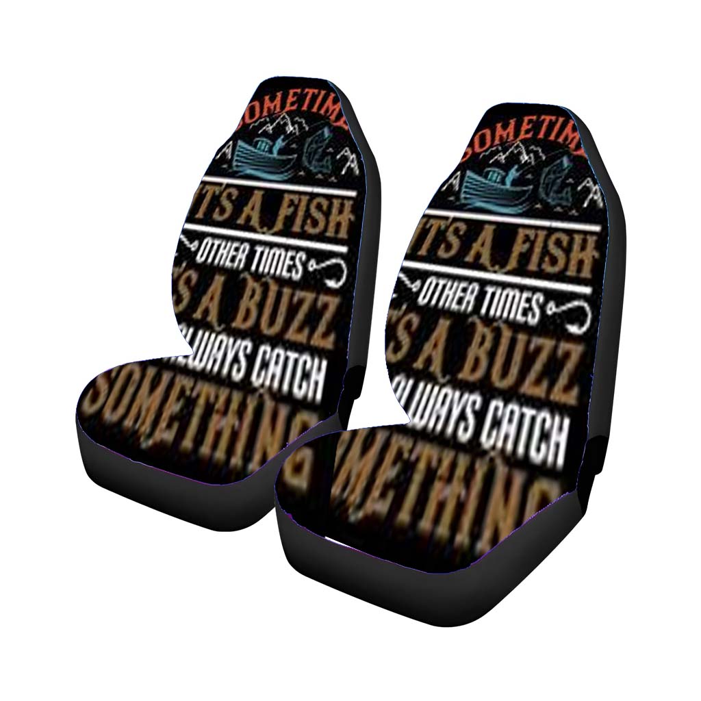 Sometimes It'S A Fish Car Front Seat Covers