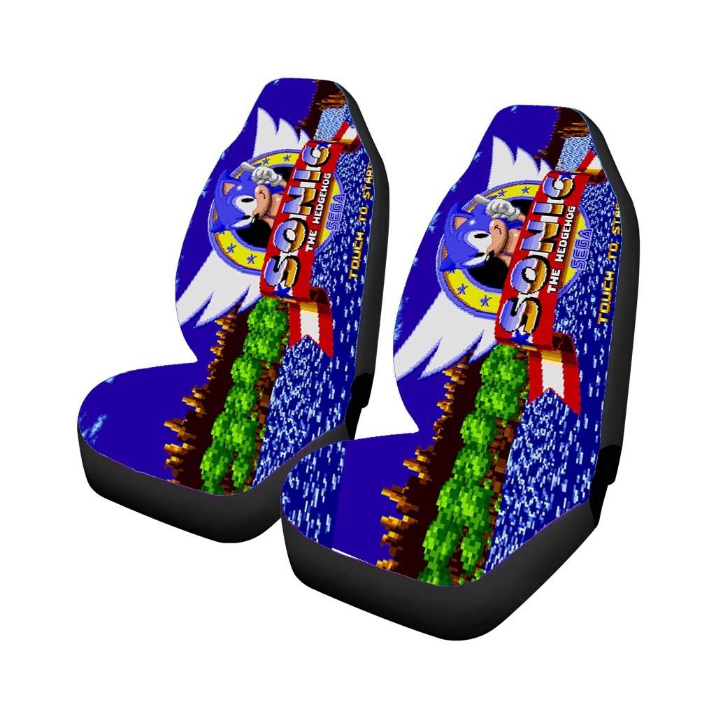 Sonic The Hedgehog Game Car Front Seat Covers