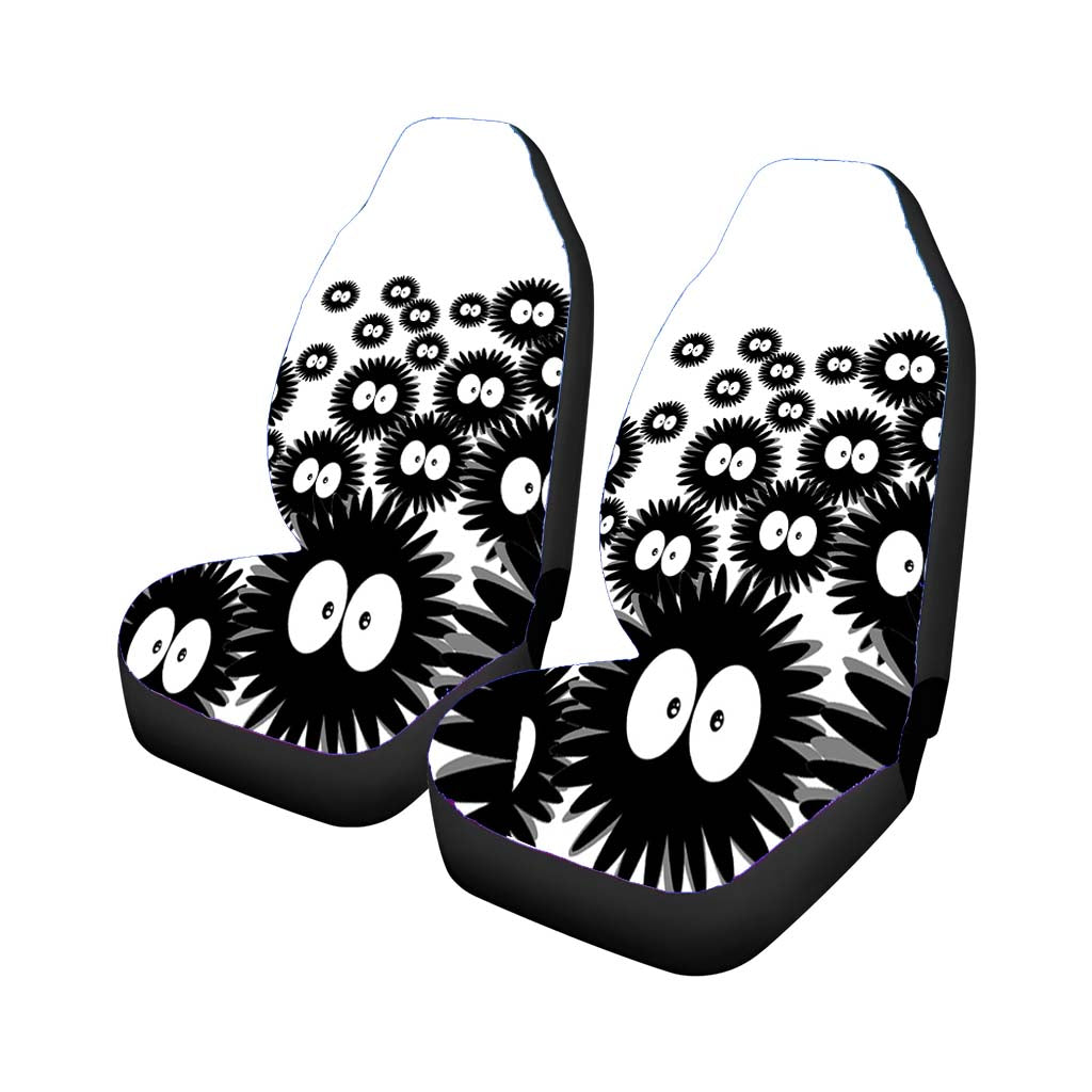 Soot Balls Car Front Seat Covers