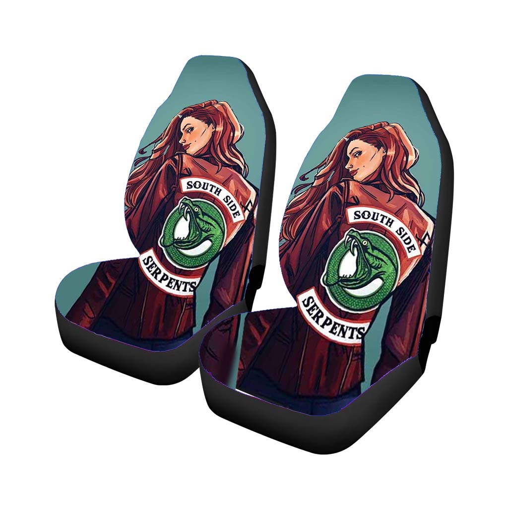 South Side Serpents Girl Car Front Seat Covers