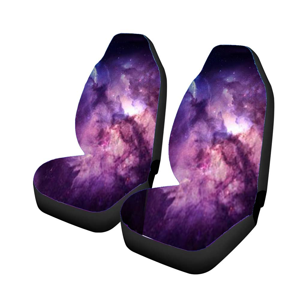 Space Flight Sky Shadow Car Front Seat Covers