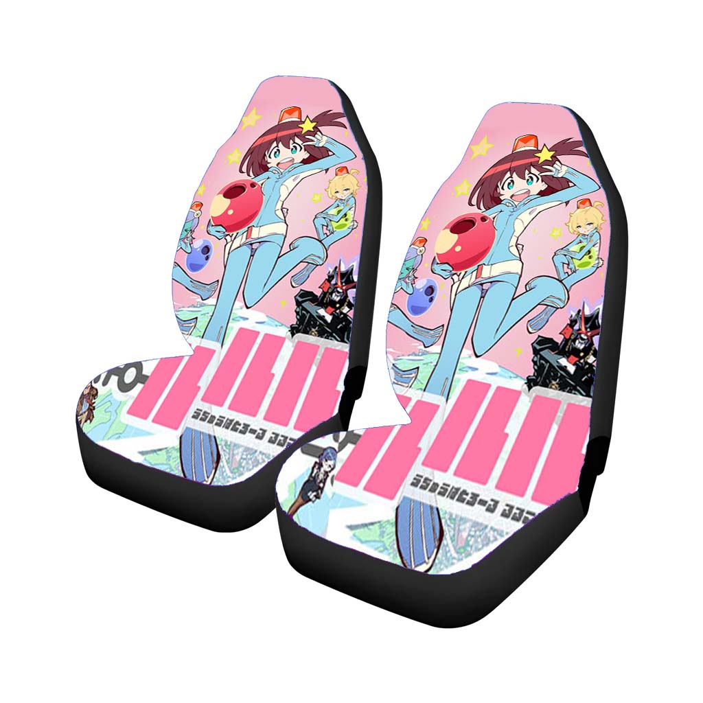 Space Patrol Luluco Car Front Seat Covers