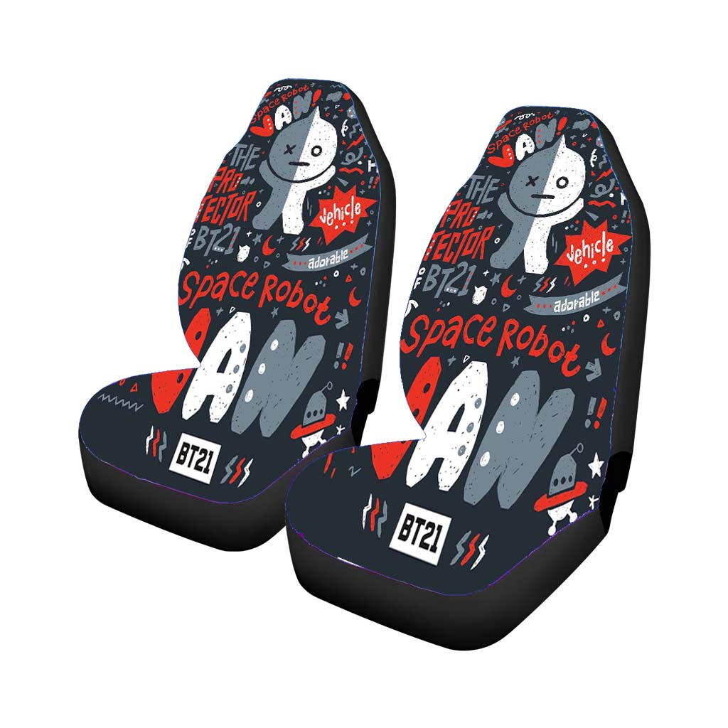 Space Robot Van Universtar Car Front Seat Covers
