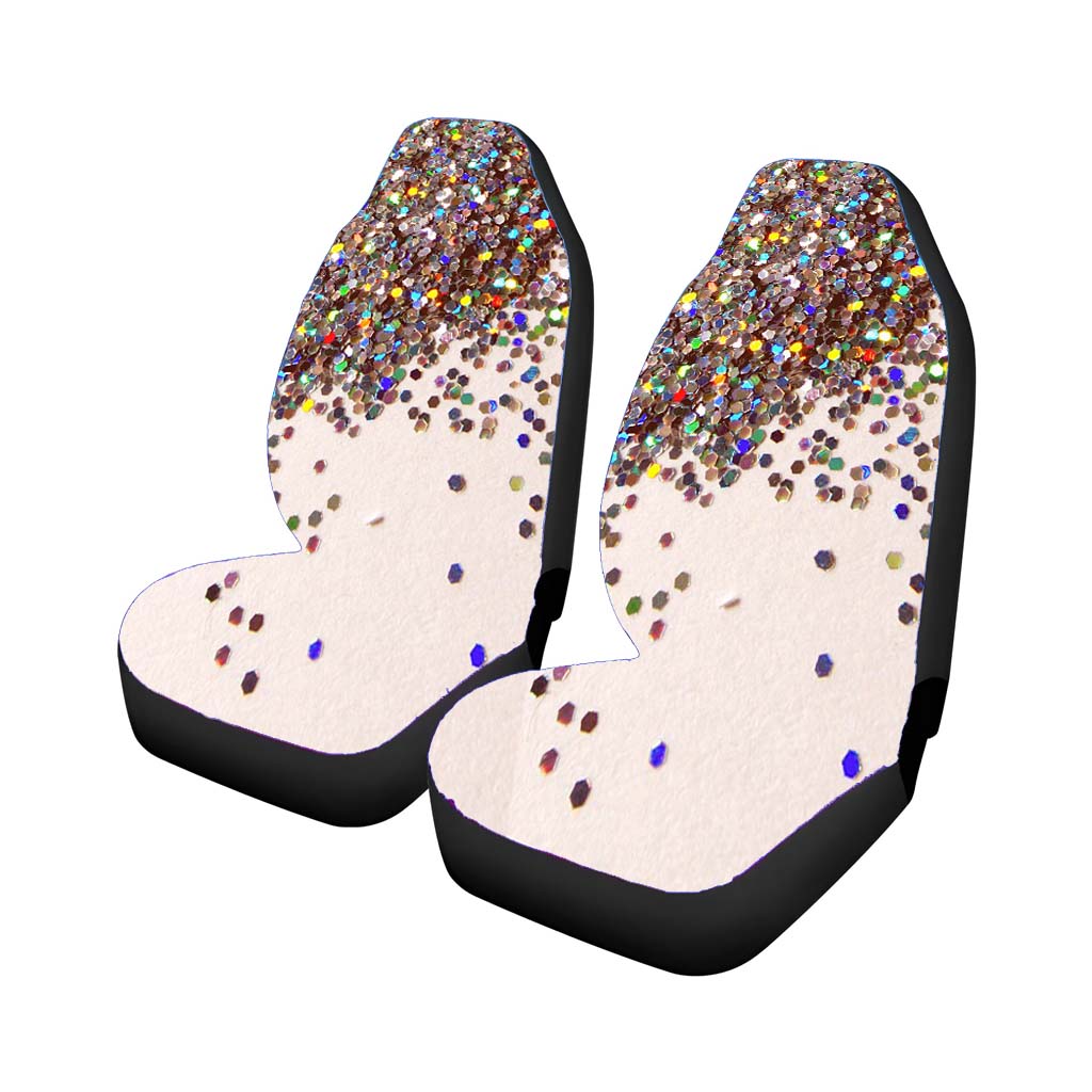 Sparkles Glitter Car Front Seat Covers