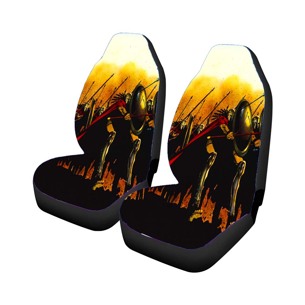 Spartan Warriors Car Front Seat Covers