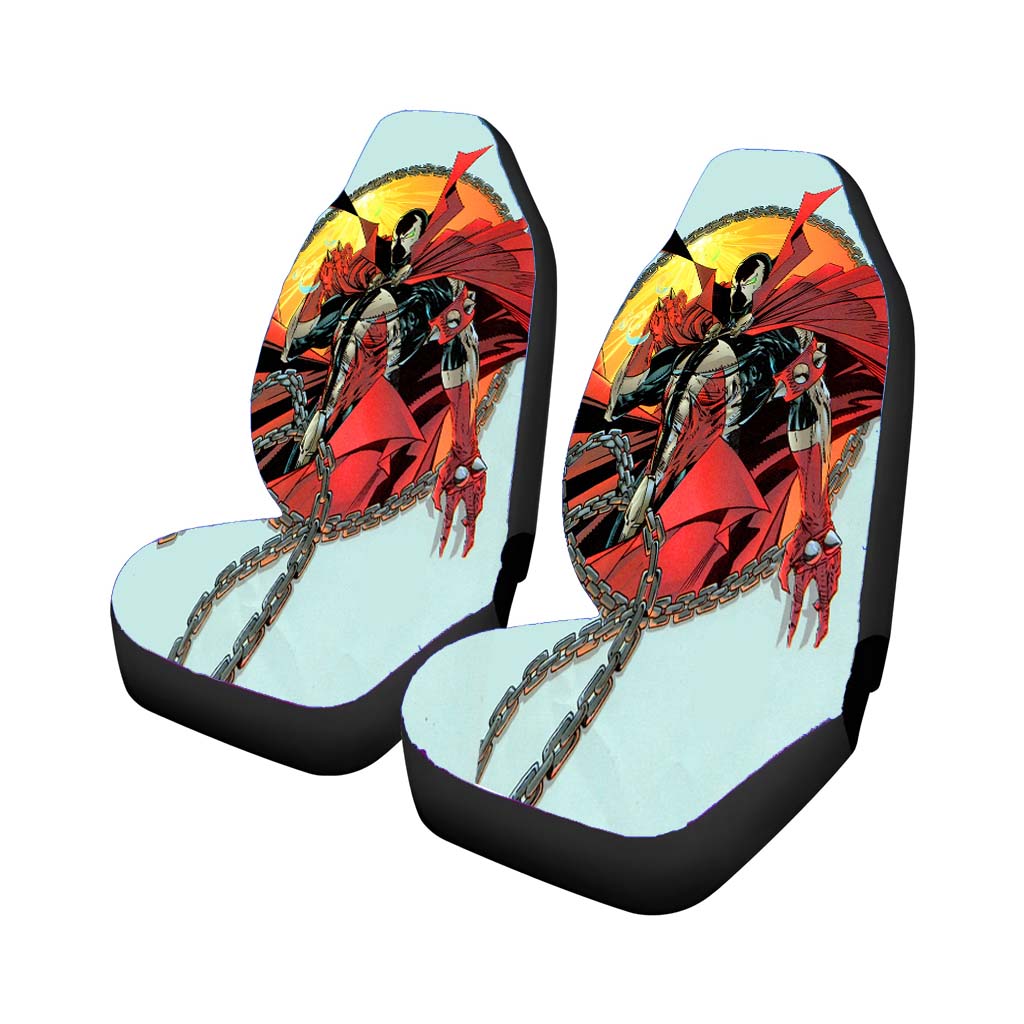 Spawn Chain Superhero Car Front Seat Covers