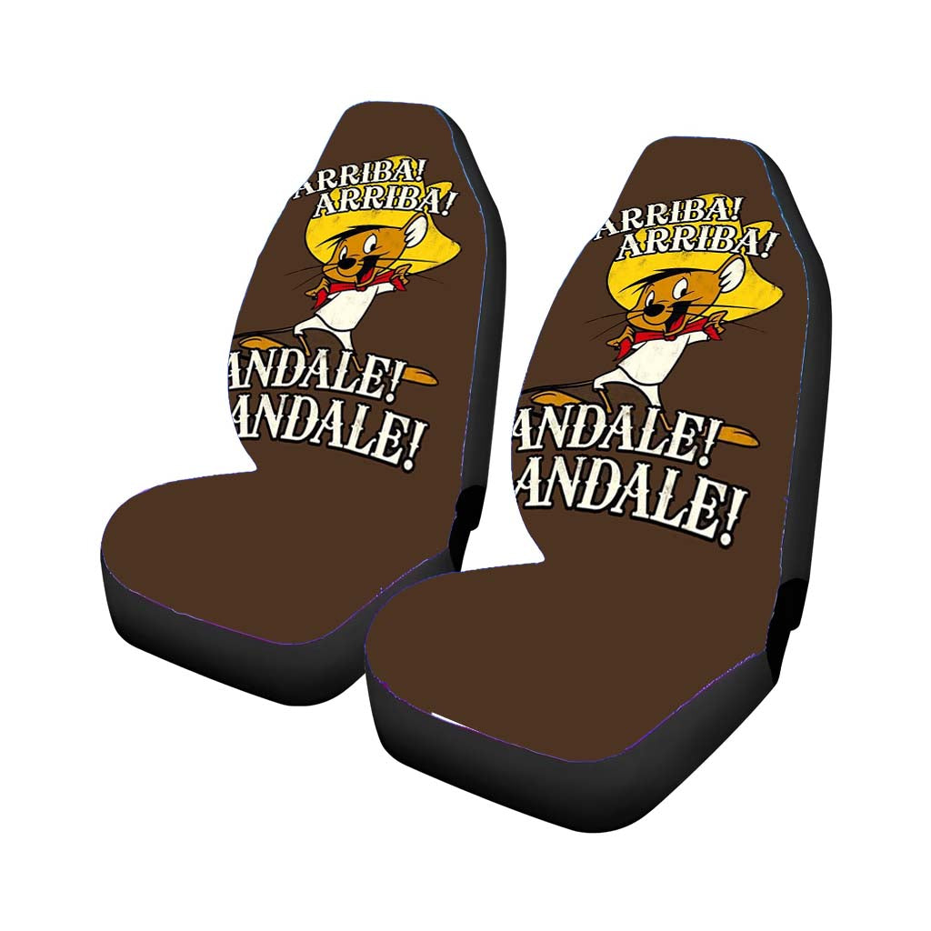 Speedy Gonzales Cartoon Car Front Seat Covers