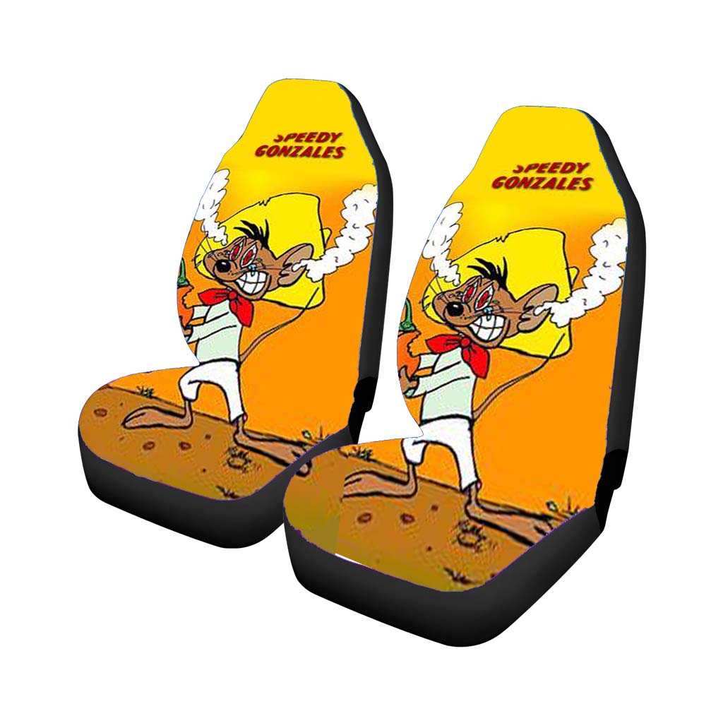 Speedy Gonzales Cartoon 2 Car Front Seat Covers