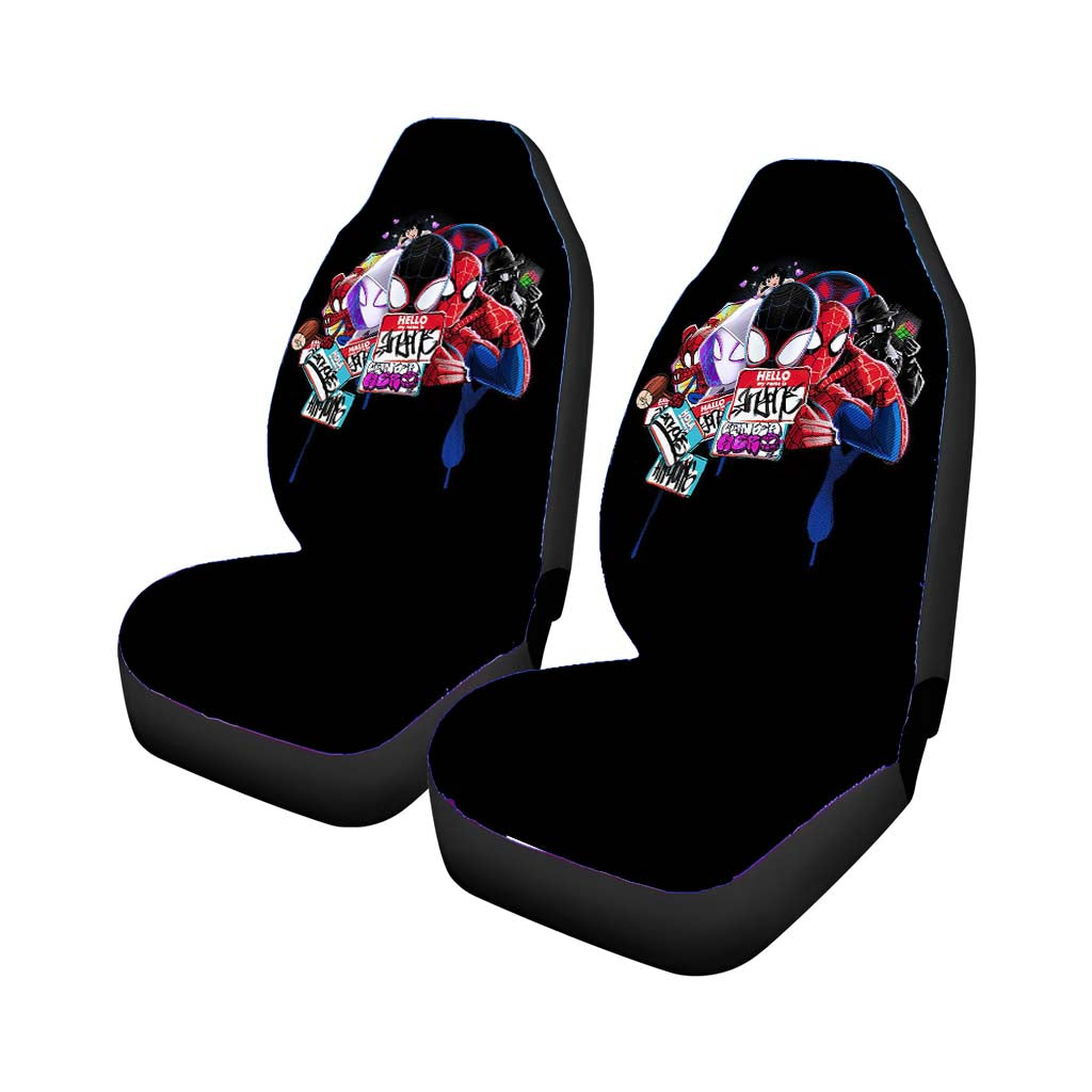 Spider-Man Adventure Superhero Games Car Front Seat Covers
