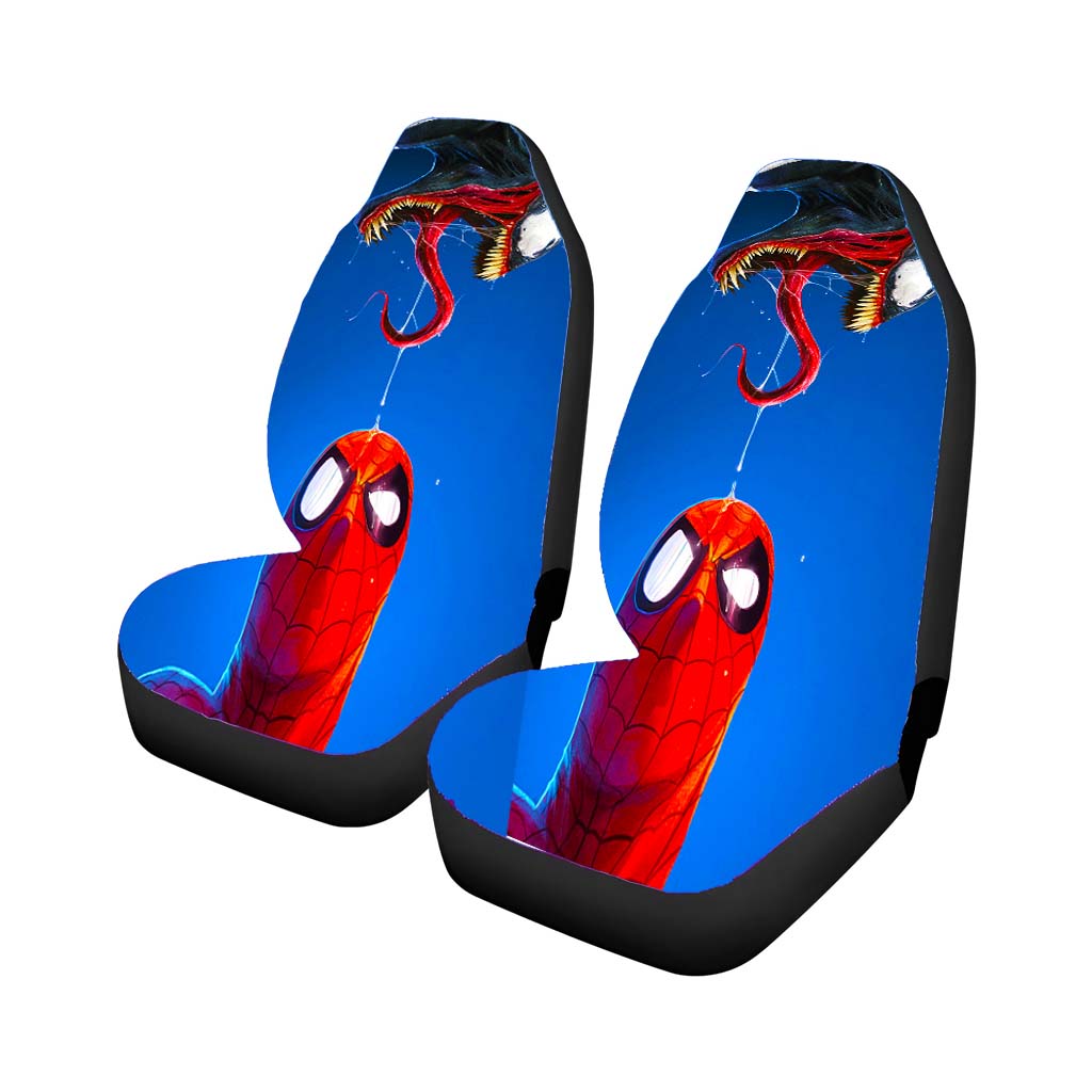 Spider Man And Venom Car Front Seat Covers