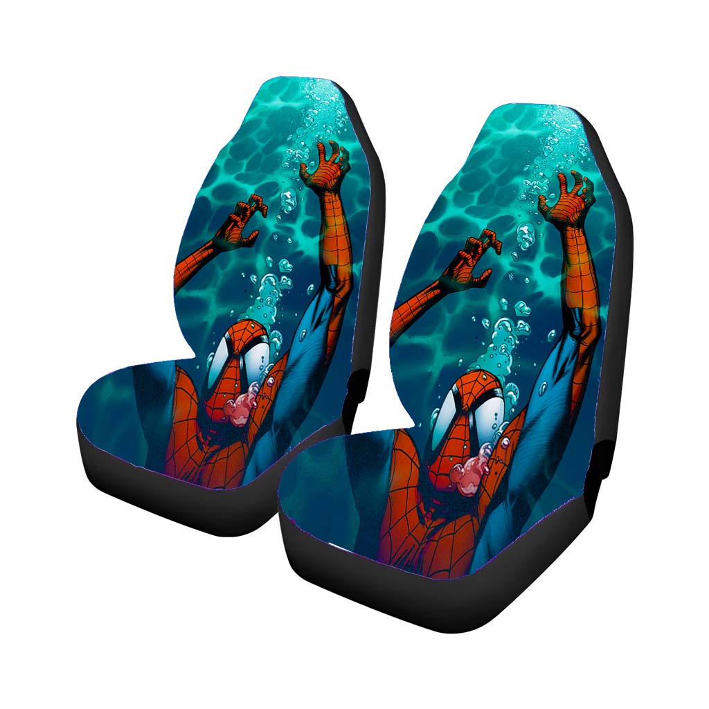 Spider Man Drowned Car Front Seat Covers
