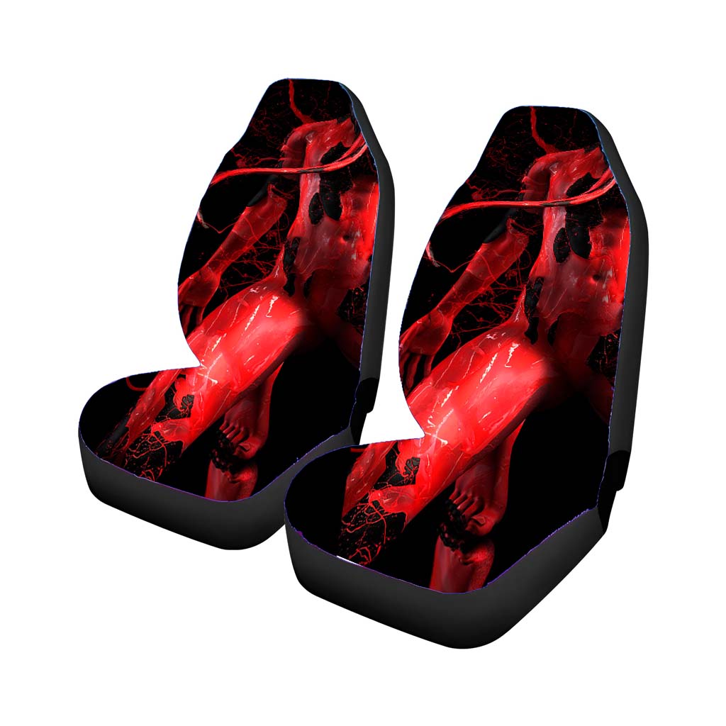 Spider Man Venom Bloody Paint Car Front Seat Covers
