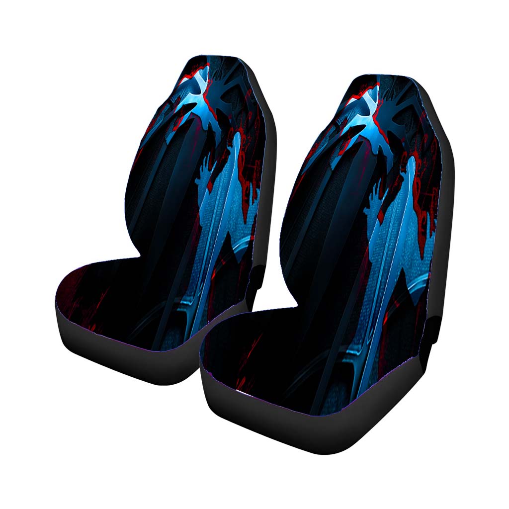 Spider Man Venom Logo Car Front Seat Covers