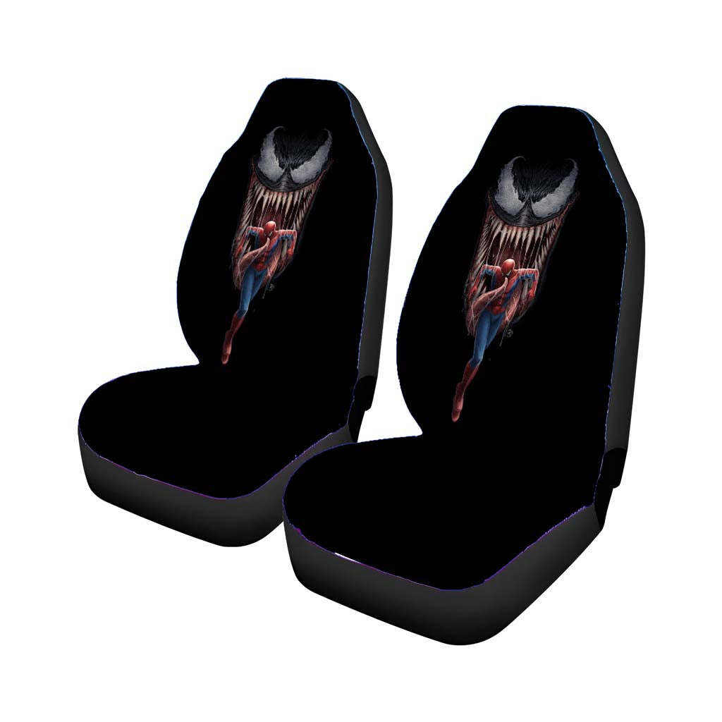 Spider Man Vs Venom Best Art Car Front Seat Covers