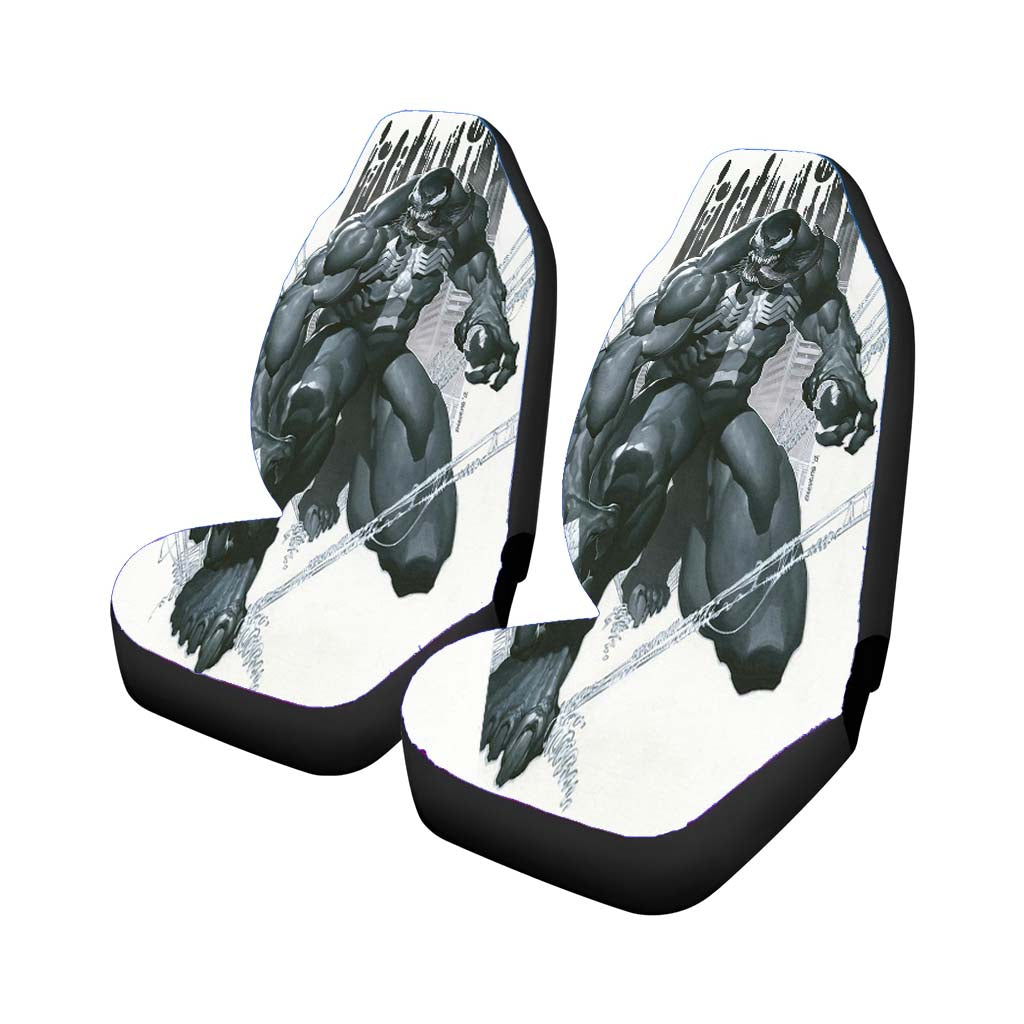 Spiderman Cartoon Car Front Seat Covers