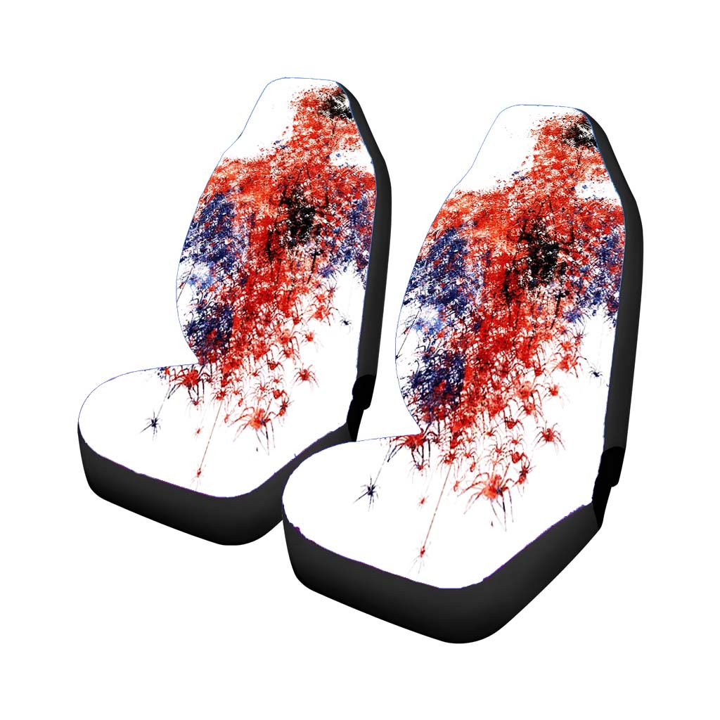 Spiderman A Hero Painting Case Car Front Seat Covers