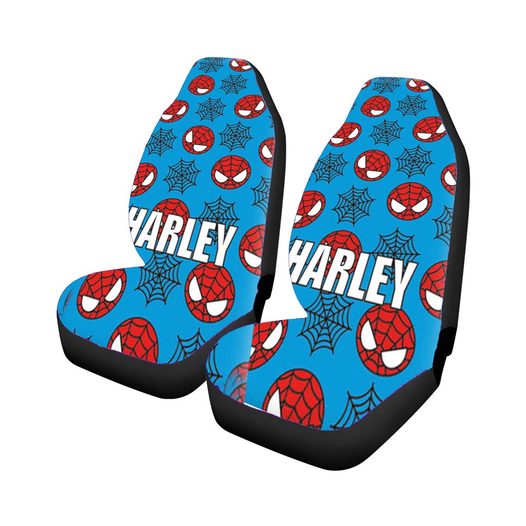 Spiderman And Webs Car Front Seat Covers