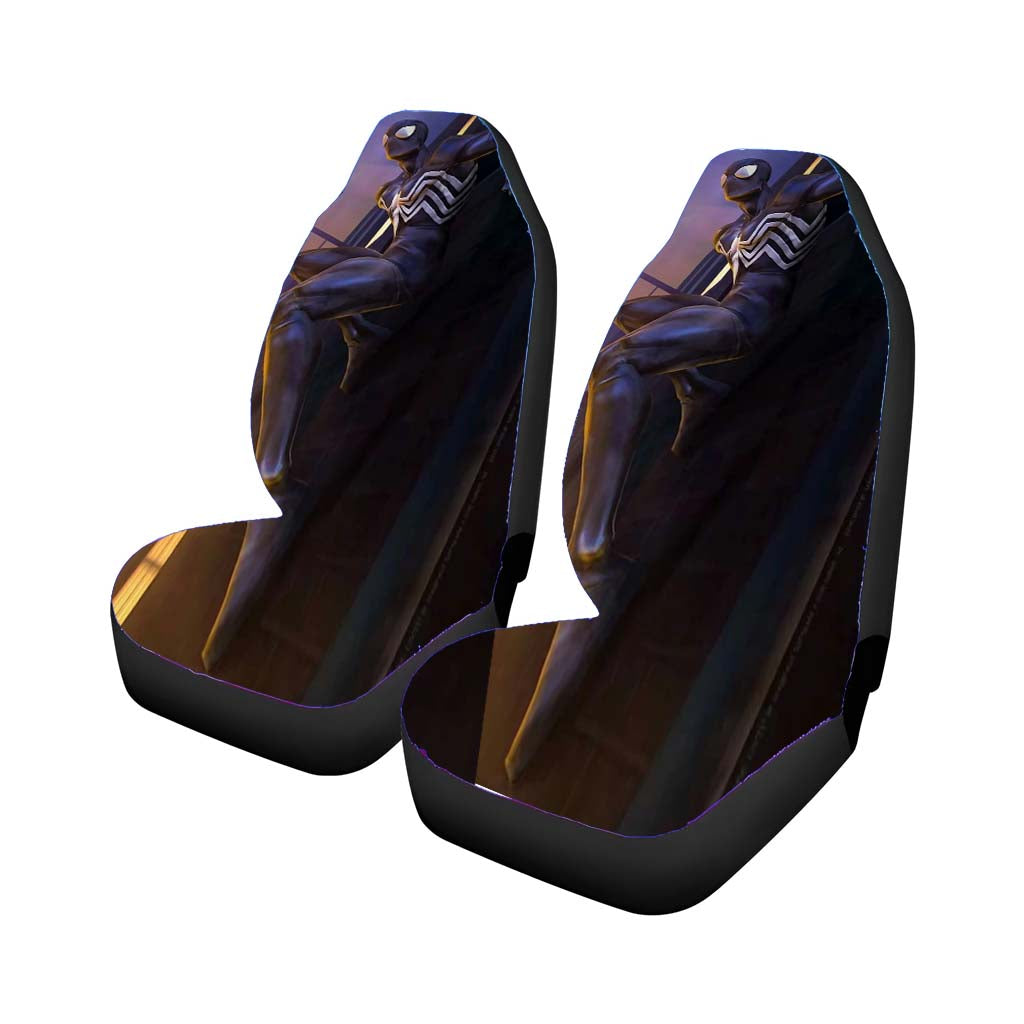 Spiderman Black Venom Car Front Seat Covers
